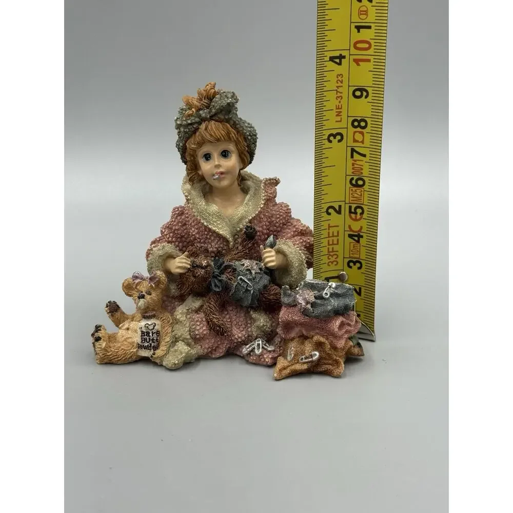 1997 Boyds Yesterday's Child Caitlin Emma & Edmund Diapering Baby 3525 No Box